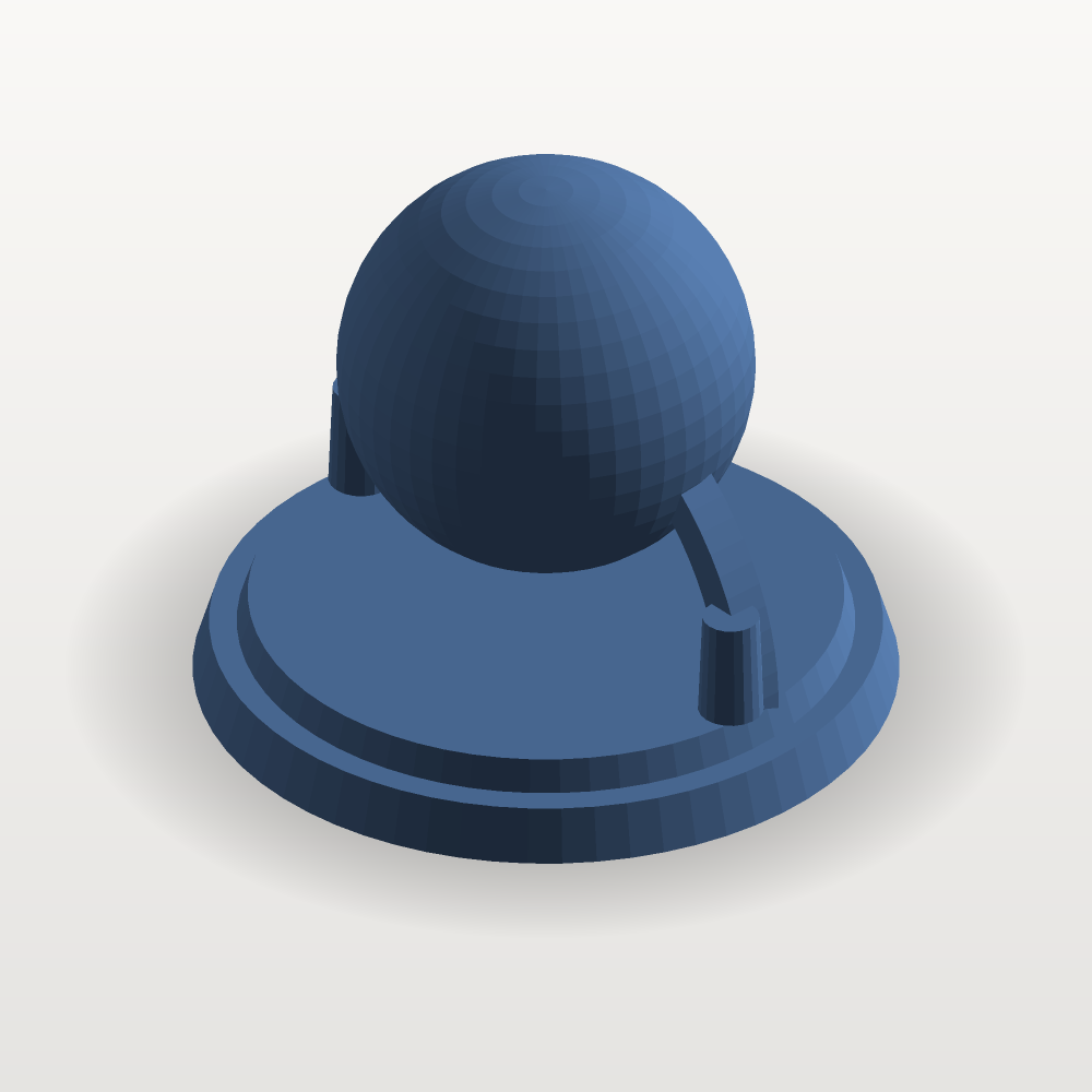 环球纪念地球仪 3D列印纪念摆件