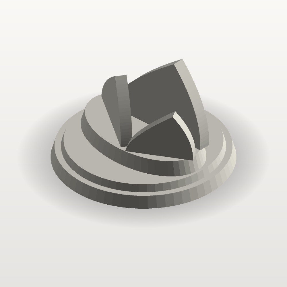 海港帆影 3D列印纪念摆件