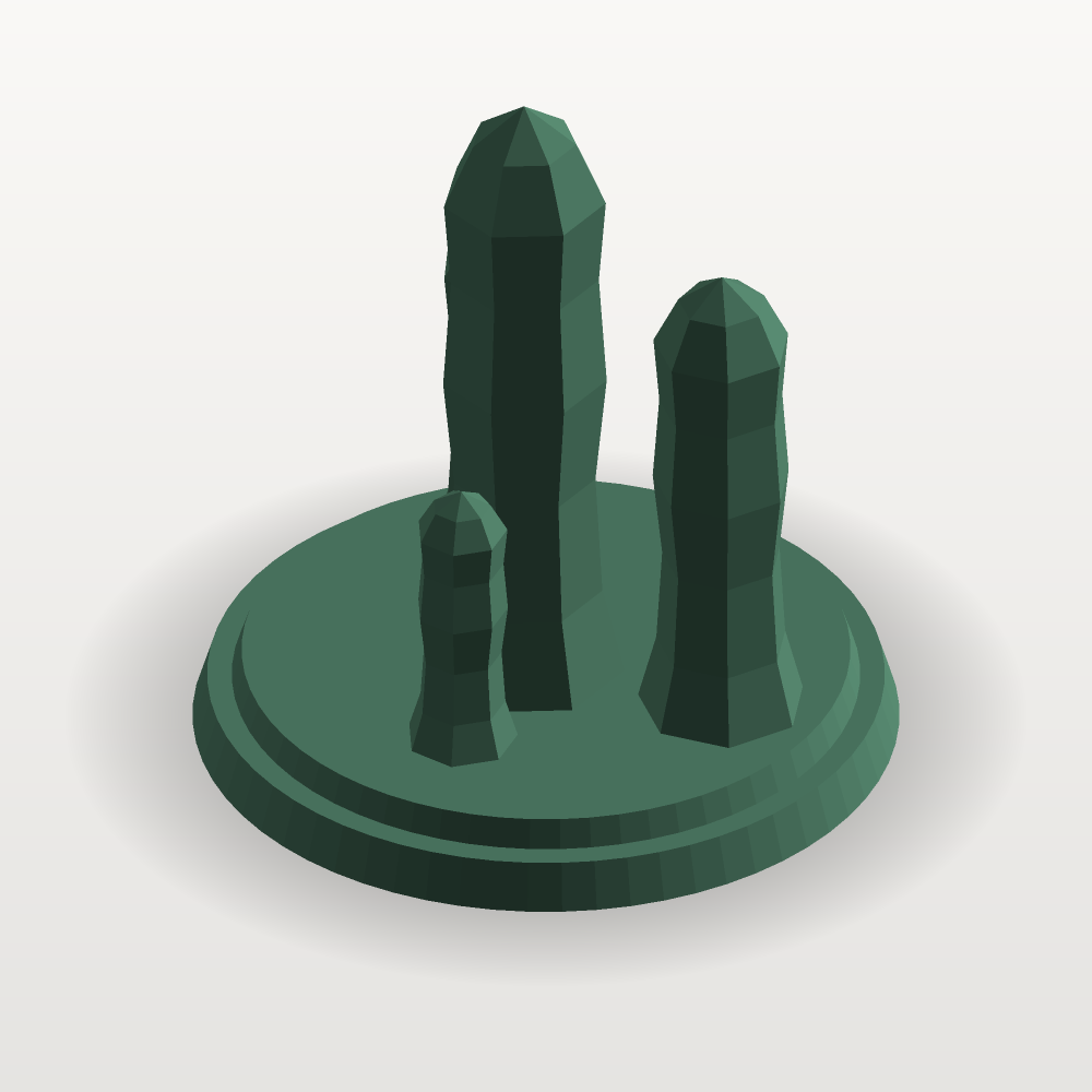 喀斯特奇峰 3D列印纪念摆件
